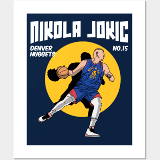 Nikola Jokic Comic Style Art Posters and Art